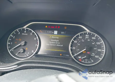 2019 Nissan Maxima 3.5 Platinum z USA, uszkodzony, nr VIN 1N4AA6AV5KC381057